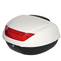 Sacoche de selle pour boîtier léger moteur Top Box avec LED casque boîte à outils moto PlasticTail Box