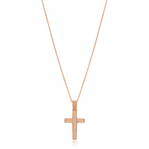 Pendentif en argent sterling 925 fait main en Turquie, design pavé de zircon blanc, vente en gros - Product Image 2