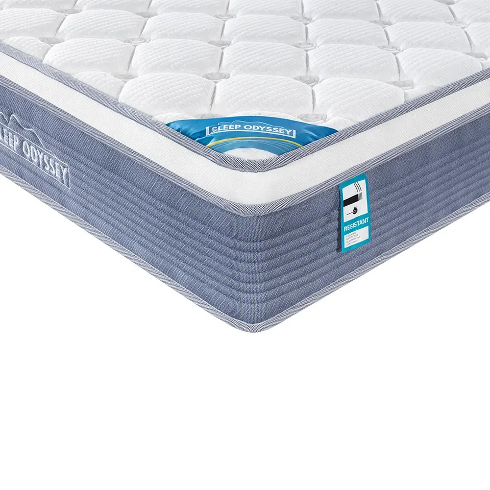 Customized new design 5 star hotel quality pocket spring foam mattresses cheap hybrid king size bed mattress for home