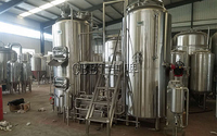 Machine à fabriquer de la bière artisanale, système de micro-brasserie, équipement de brassage artisanal, projet clé en main de 100L, 200L, 300L à vendre