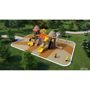 Tobogán de parque infantil de alta calidad, equipo comercial innovador para exteriores para niños - Product Image 1