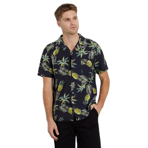 Premium Quality Men's <b>Half</b> Sleeve Autumn Flannel Casual <b>Shirts</b> 100% Viscose Breathable Twill Fashionable for Polo Collar - Product Image 1