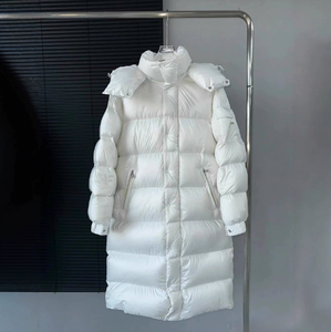 เสื้อแจ็คเก็ตดาวน์มีฮู้ดคุณภาพสูงสำหรับฤดูหนาว สไตล์คู่รัก ทรงยาว - Product Image 4