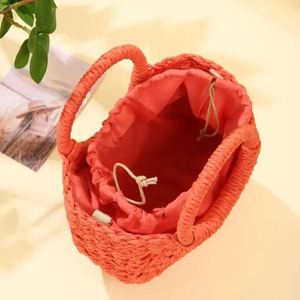 Sac De Plage Tropical Tricote Creux Grand Tisse En Pp Sacs Tisses Africains Coton <span class=keywords><strong>Jacinthe</strong></span> D'Eau Tissu Pasteque - Product Image 4