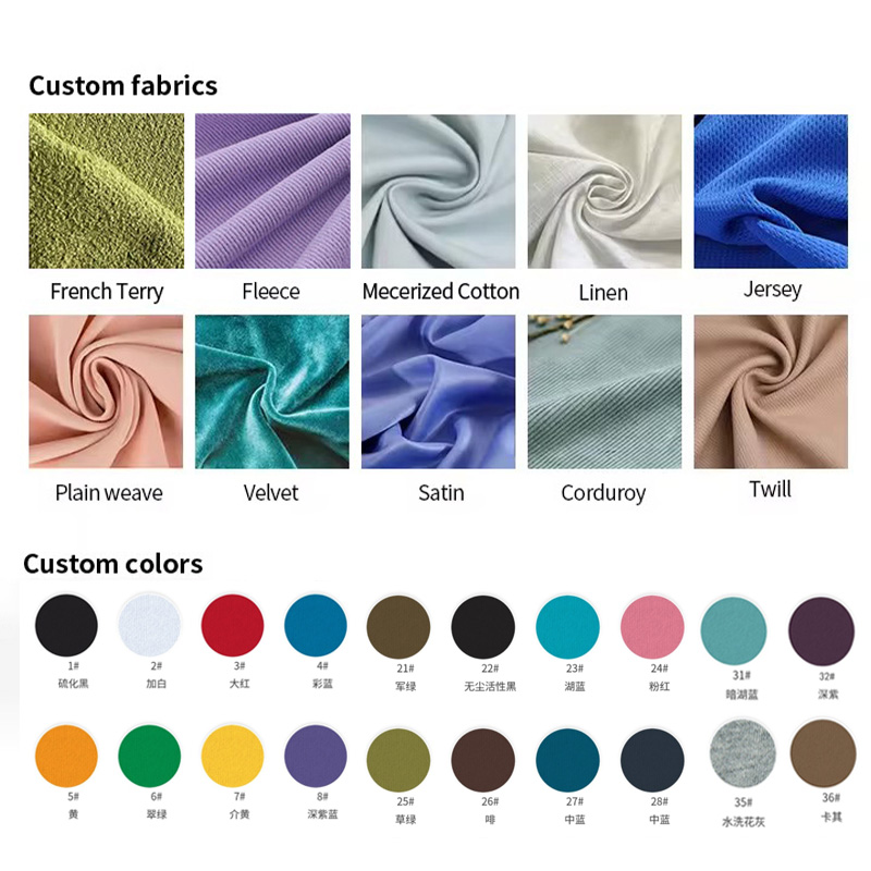 colores personalizados