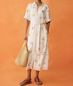 Trending Fruit Print Dress - Women & Baby Girl Fashion