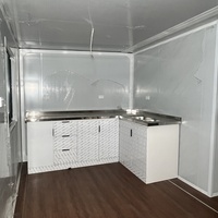 Maison de vente directe d'usine 10 pieds 20 pieds 30 pieds conteneur extensible maison avec cuisine 1 2 3 chambres à coucher