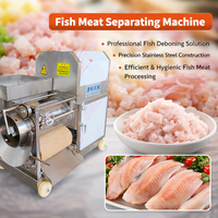 Machine à désosser la viande de poisson à haute efficacité pour l'usine de transformation du tilapia, du saumon et des poissons marins