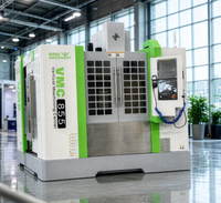Centre d'usinage vertical 5 axes VMC855, fraiseuse à métaux, précision 0,005 mm, BT40, GSK, pour la fabrication de moules, aérospatiale, usage intensif, simple opérateur