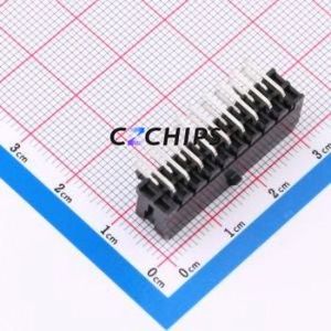 WB300A1H-183P-002 Wire-to-Board Pin Header Bent Lead Through Hole,P=3mm Connector 2x9P 3mm Right Angle Insert Micro-Fit (MX 3.0) - Product Image 2