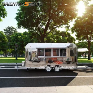 Oriental Shimao Multi-Function Deep Fryer Concession Mobile Food Truck Trailers for Ice Cream Bakery Restaurant Use