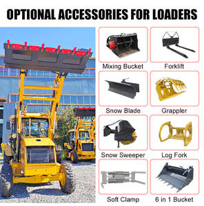 Pengiriman Gratis Shandong Excavator Loader 4 Roda Penggerak Mini Backhoe Loader dengan Mesin Kubota - Product Image 6