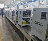 AVR AC 20kVA à prix compétitif Servo stabilisateur de tension 3-Phase 220V Sortie LED Affichage pour utilisation industrielle et SBW