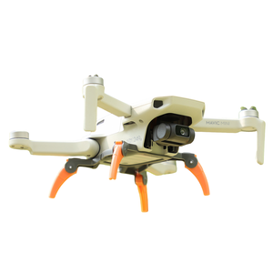 Sınır ötesi kraliyet Mini katlanır iniş braketi için DJI Mini <span class=keywords><strong>2</strong></span> SE 2SE 1 <span class=keywords><strong>2</strong></span>/SE/2SE/1 yükseklik artan örümcek Tripod ABS plastik - Product Image 5
