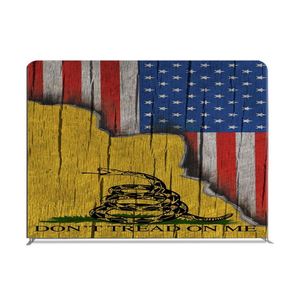 High Quality Straight Pop up Display Stand with Tension Fabric <b>Backdrop</b> Pillow Covers for Photobooth Promotional <b>Party</b> Supplies - Product Image 1