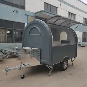 UKUNG mobile European standard foodtruck customized food trailer for different kinds of food and beverage business