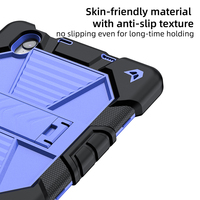 Casing Silikon Anti Benturan untuk iPad Mini 6/Mini A17 Pro 8.3 Inch dengan Tali Selempang, Penyangga, dan Pelindung Layar Terintegrasi