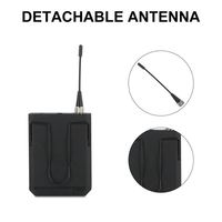 Système de monitoring intra-auriculaire sans fil XTUGA IEM1100 UHF 1 canal avec connecteur XLR métallique, réduction de bruit, design léger, garantie 1 an