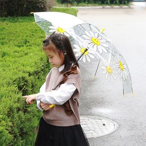 Parapluie Transparent En Gros pour Enfants avec Logo, Parapluie Clair de 19 Pouces pour Publicité - Product Image 6