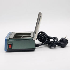 جهاز تسخين الشمع لمختبر الأسنان بثلاث حفرات، وعاء غمر تناظري لتسخين الشمع - Product Image 2