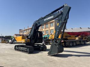 เครื่องขุดไฮดรอลิก22ตันเครื่องขุดฮุนได R220LC 9วินาทีทนทานสำหรับโครงการสร้างรากฐานและโครงสร้างพื้นฐาน - Product Image 6