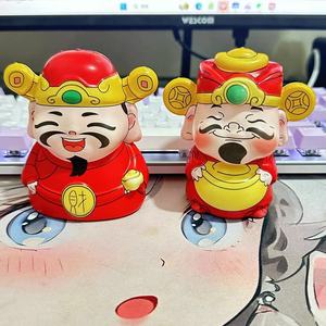 Figura de Dibujos Animados para Aliviar el Estrés Pu Caishen, de Rebote Lento, 15-30 cm, Decoración para Escritorio de Oficina - Product Image 4