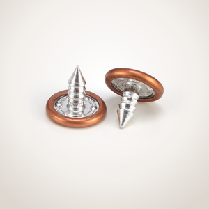 Boutons en métal pour jeans, options de boutons à pression, style vintage, attaches en denim écologiques avec logo personnalisé pour vêtements de travail en denim - Product Image 1