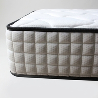 Matelas de lit Willsoon personnalisé gris pour chambre à coucher, taille Queen/King, en mousse haute densité, anti-acariens, hypoallergénique, en mousse à mémoire de forme, adaptable
