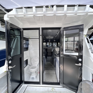 Barca da Pesca in Alluminio di Alta Qualità 9m 30ft, Yacht da Crociera ad Alta Velocità, <span class=keywords><strong>Imbarcazione</strong></span> <span class=keywords><strong>a</strong></span> Remi e <span class=keywords><strong>a</strong></span> <span class=keywords><strong>Vela</strong></span> con Motore per 12 Persone - Product Image 5