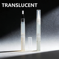 Stylo vide en plastique de 2 ml pour huile à ongles, soin des ongles, traitement des champignons, et retouche capillaire, vente en gros pour les professionnels