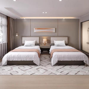 Juego de Muebles para Dormitorio de Hotel, Personalizable, Cama King/Queen, Mesa de Noche, Armario, Muebles para Habitación de Hotel, Directo de Fábrica, OEM, ODM - Product Image 3
