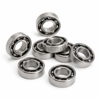 Rodamientos de Bolas de Ranura Profunda de Acero Inoxidable SR6 SR1038 Abiertos ZZ 2RS en Pulgadas