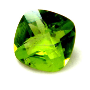 Piedras Preciosas de Peridoto Natural, Grado 3A, Verde Fluorescente, Corte Cojín, Piedras Sueltas para Joyería, Suministro al por Mayor con Certificado - Product Image 6