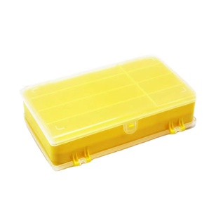 Trung Quốc Nhựa Trong Suốt Lưu Trữ Hộp Câu Cá 8 Ngăn Container Cho Câu Cá Lure Bait Hook Tool Giải Quyết Hộp Trường Hợp - Product Image 2