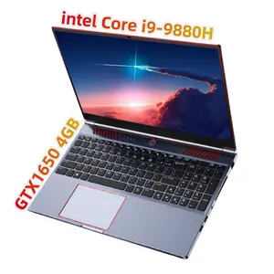كمبيوتر محمول للألعاب مخصص بشعار Inch intel Core i9 9th GTX1650 4G تصميم جرافيكي 64GB RAM gg SSD