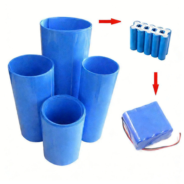 Flame-Retardant 18650 Battery Pvc Heat Shrink Film Heat Shrink Wrap Film for Battery