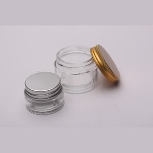 工厂批发高品质1盎司2盎司4盎司8盎司透明琥珀色螺旋颈模制玻璃罐，用于片剂/药丸/胶囊/奶油 - Product Image 2