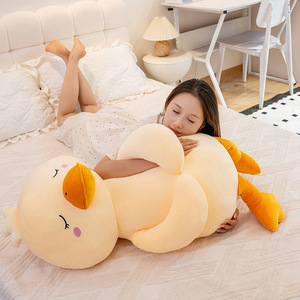 Peluche de Pato Súper Suave para Abrazar, Decoración del Hogar, Alivio del Estrés, Almohada para Dormir, Compañero Cálido - Product Image 2