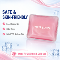 Compresse de gel PVC longue durée, résistante aux fuites, pour froid et chaleur, idéale pour la récupération sportive, les voyages, les premiers secours, les soins quotidiens et la détente au travail.