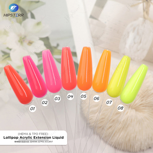 HEMA &amp; TPO FREE Lollipop Acrylic Extension Liquid Private Label Professional BIAB Gel Builder in a Bottle <strong>Nail</strong> Gel <strong>Polish</strong> - Product Image 2