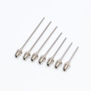 เข็ม M8 M6 M5โลหะแบบใช้ซ้ำได้ G1 M10/4 G1/8เกลียวที่จ่ายน้ำมันของเหลวในการจ่ายของเหลวเข็มฉีดยาสัตวแพทย์เข็มทื่อ - Product Image 4