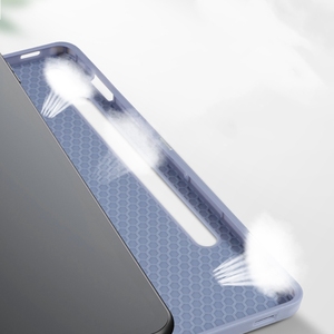 Funda de piel sintética con soporte para lápiz, para <span class=keywords><strong>Samsung</strong></span> <span class=keywords><strong>Tab</strong></span> S8 <span class=keywords><strong>2022</strong></span> y S7 2020 - Product Image 6