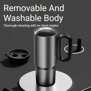 2026 Large Insulated Tumbler Cup 316 Stainless Steel Straw Water Bottle <b>Hot</b> <b>Cold</b> Retention Female Car Outdoor Drink Tumbler - Product Image 3