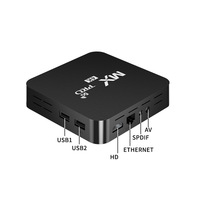 Boîtier TV Android Tripsky MXQ Pro 4K, WiFi double bande 4K, 1 Go + 8 Go, HDMI 2.0, USB 3.0, lecteur multimédia intelligent, décodeur