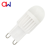 Promo Pabrik Lampu LED Mini G9 2W 200LM Bebas Kedip 230V Bersertifikat ERP Dapat Diredupkan