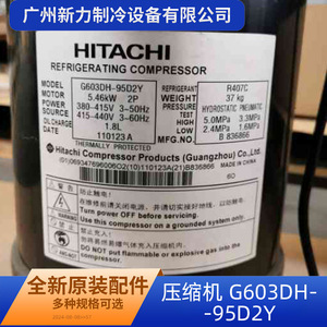 Compresseur scroll G603DH-95D2Y pour climatisation centralisée avec réfrigérant R407C, modèle à vitesse fixe - Product Image 3