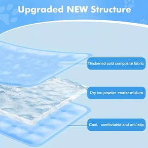 Colchoneta de PVC de refrigeración para mascotas de verano para perros pequeños y grandes, gatos, caninos, mantiene a los amigos peludos, colchoneta de cama cómoda y fresca - Product Image 5