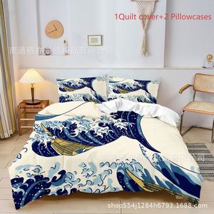 Ensemble de housse de <span class=keywords><strong>couette</strong></span> Xzl 90Gsm/110Gsm en polaire brossée douce, motif personnalisable, taille de lit 1,8M - Product Image 5