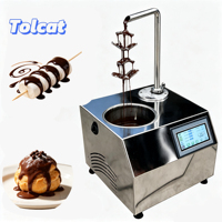 Fontaine à chocolat professionnelle à température stable pour traiteur, équipement de service de chocolat pour mariages, fêtes et bars à desserts