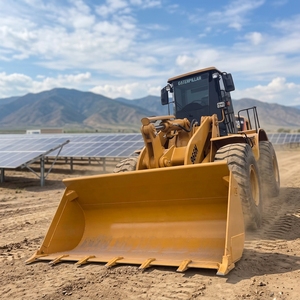 Cargadora de ruedas mediana Cat 966 usada, pocas horas de uso, original de Japón, modelo clásico de alta resistencia, eficiente para canteras, construcción y puertos. - Product Image 1